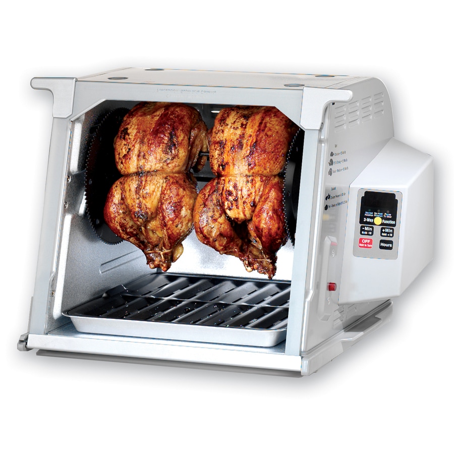 Shop Ronco 1,250Watt Platinum Countertop Rotisserie Oven at