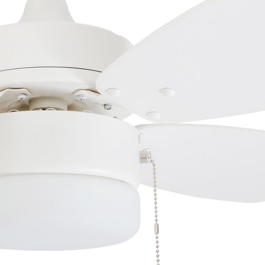 Harbor Breeze Riverview 36in White Indoor Ceiling Fan with Light (4