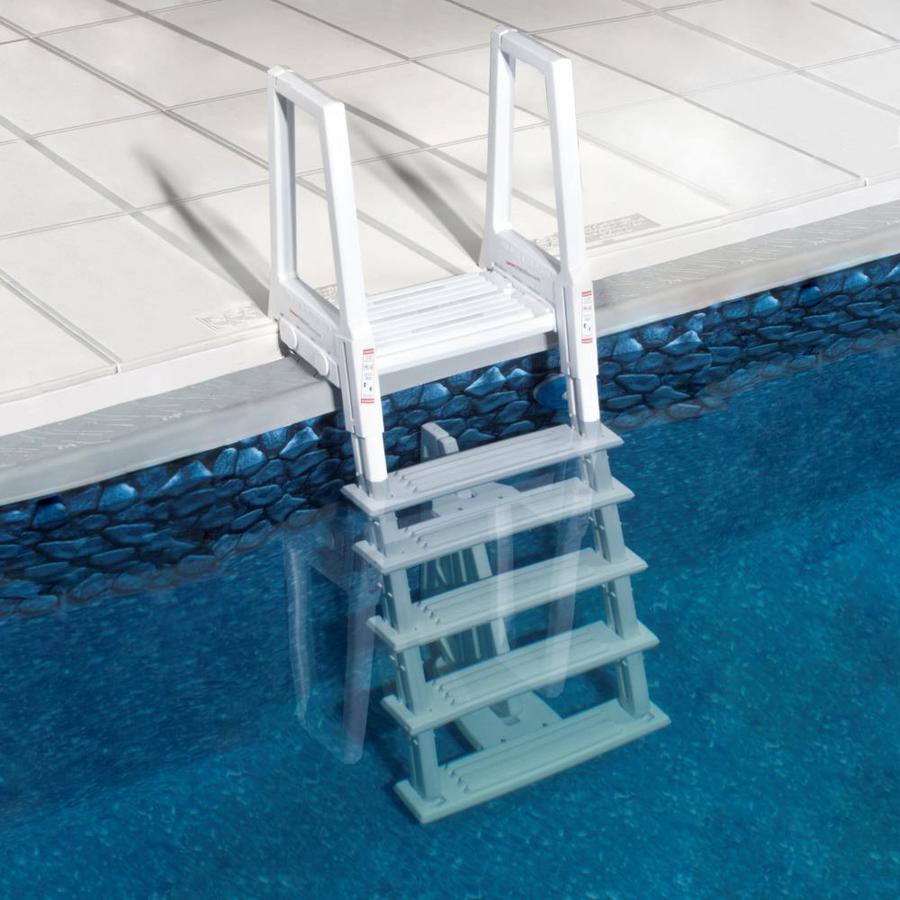 ladder for semi inground pool