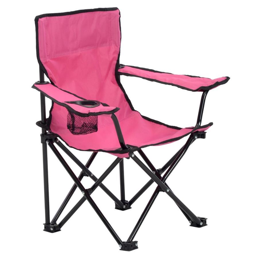 pink camping chair
