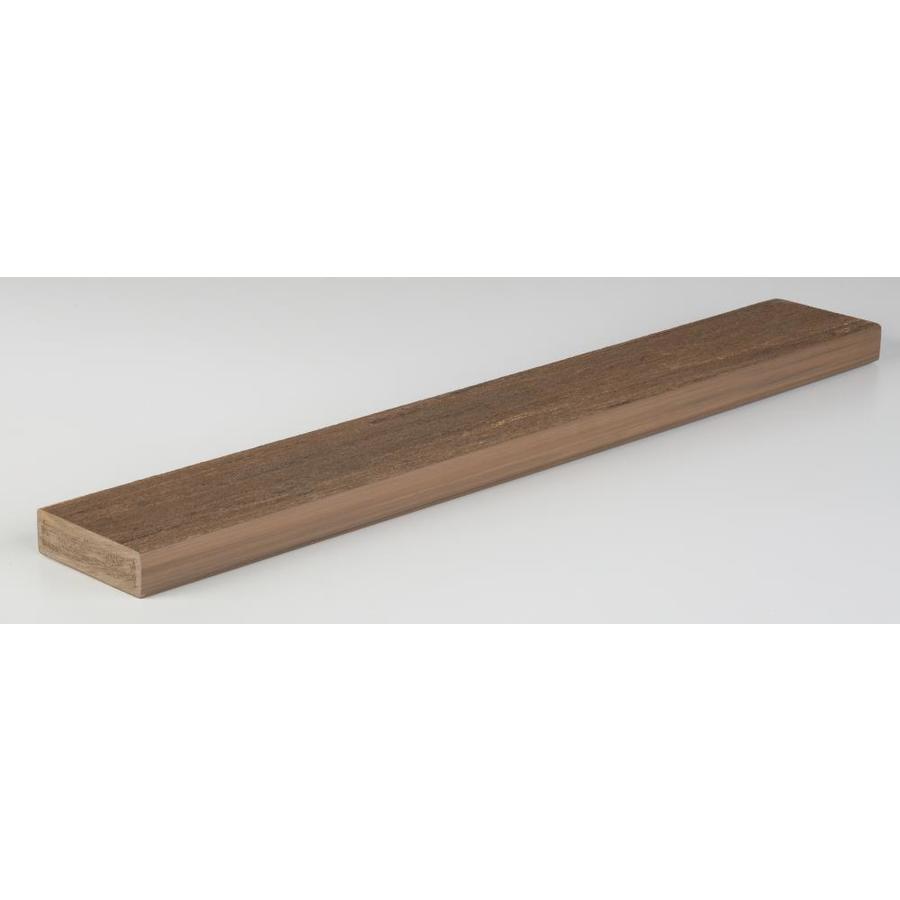 Timbertech Azek Vintage Narrow Width 20 Ft English Walnut Square Pvc Deck Board At 6803