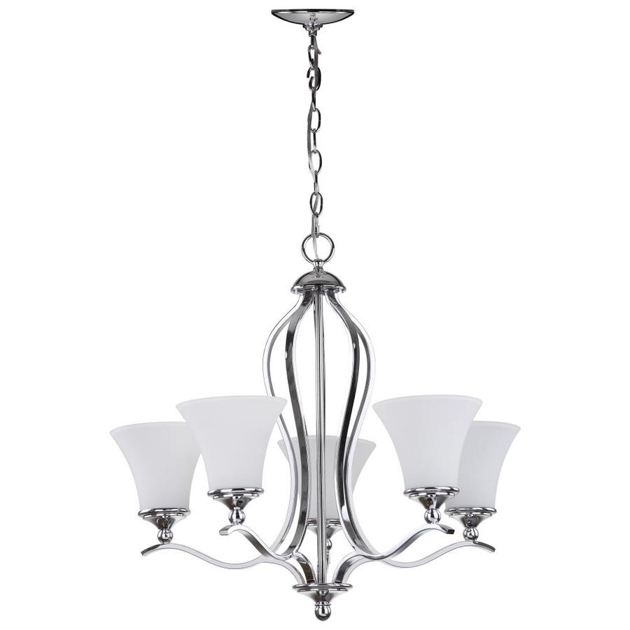 Safavieh Celeste 5-light Chrome Modern Contemporary Chandelier In The 