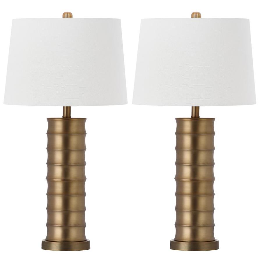 lowes table and lamp set