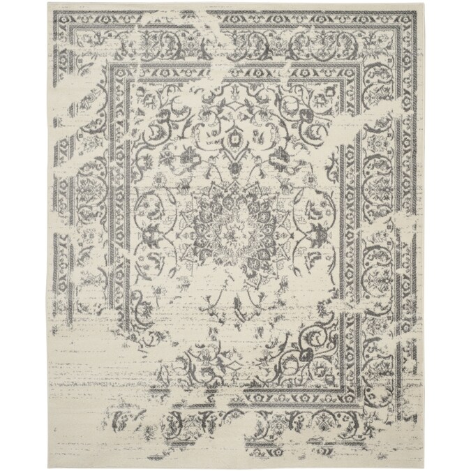Safavieh Adirondack Plaza 9 X 12 Ivory Silver Indoor Distressed Overdyed Vintage Area Rug In The Rugs Department At Com - Safavieh Adirondack Silver Ivory Area Rug Safavieh Adirondack Plaza 9 X 12 Ivory Silver Indoor Distressed Overdyed Vintage Area Rug In The Rugs Department At Com - Safavieh Adirondack Silver Ivory Area Rug