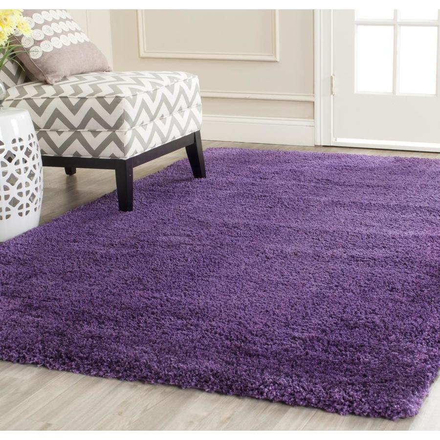 Safavieh Milan Shag Purple Indoor Area Rug 9 x 12; Actual 8.5