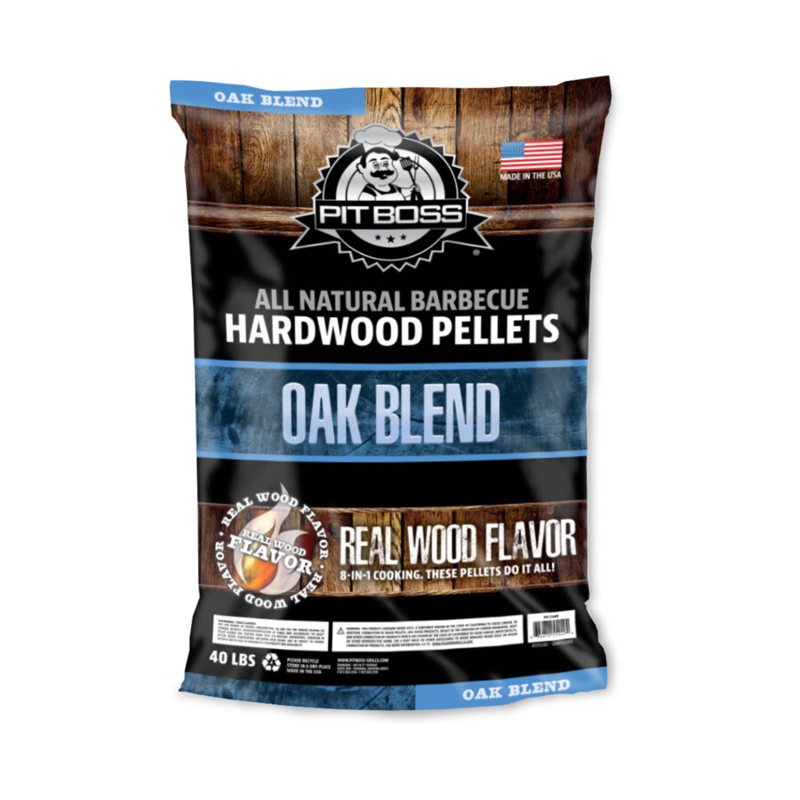 pit boss oak pellets