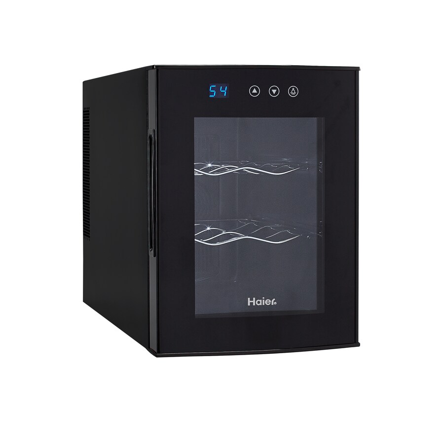 Haier 6Bottle Black Wine Chiller in the Wine Coolers department at