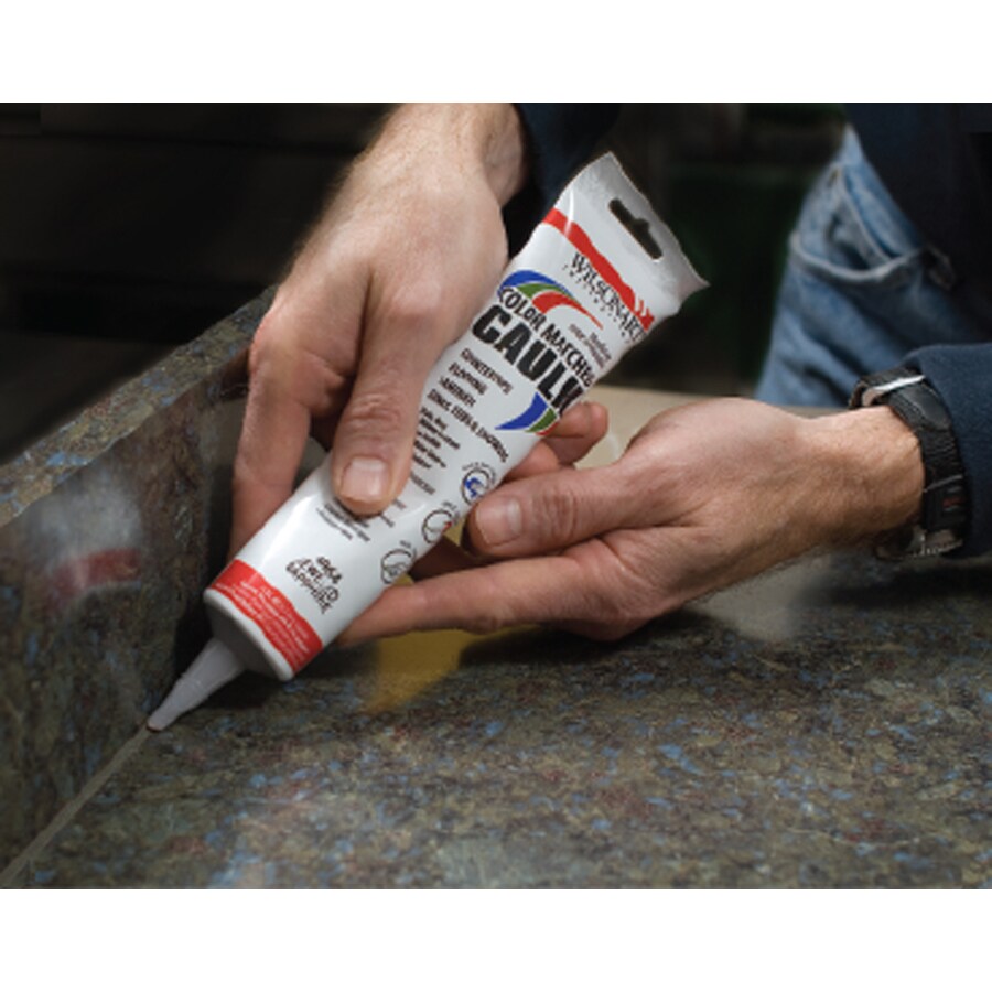 Wilsonart 5oz Dove Grey Paintable Silicone Caulk in the Caulk