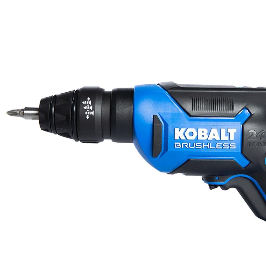 Kobalt Amps 24volt Lithium Ion (Liion) Brushless Screw Gun in the