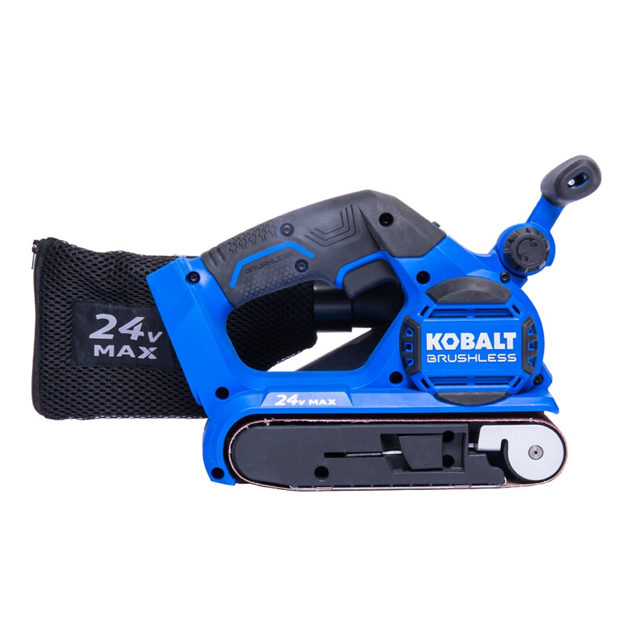 Kobalt Kobalt 24V MAX 24-Volt Brushless Cordless Belt Sander in the Power Sanders department at ...