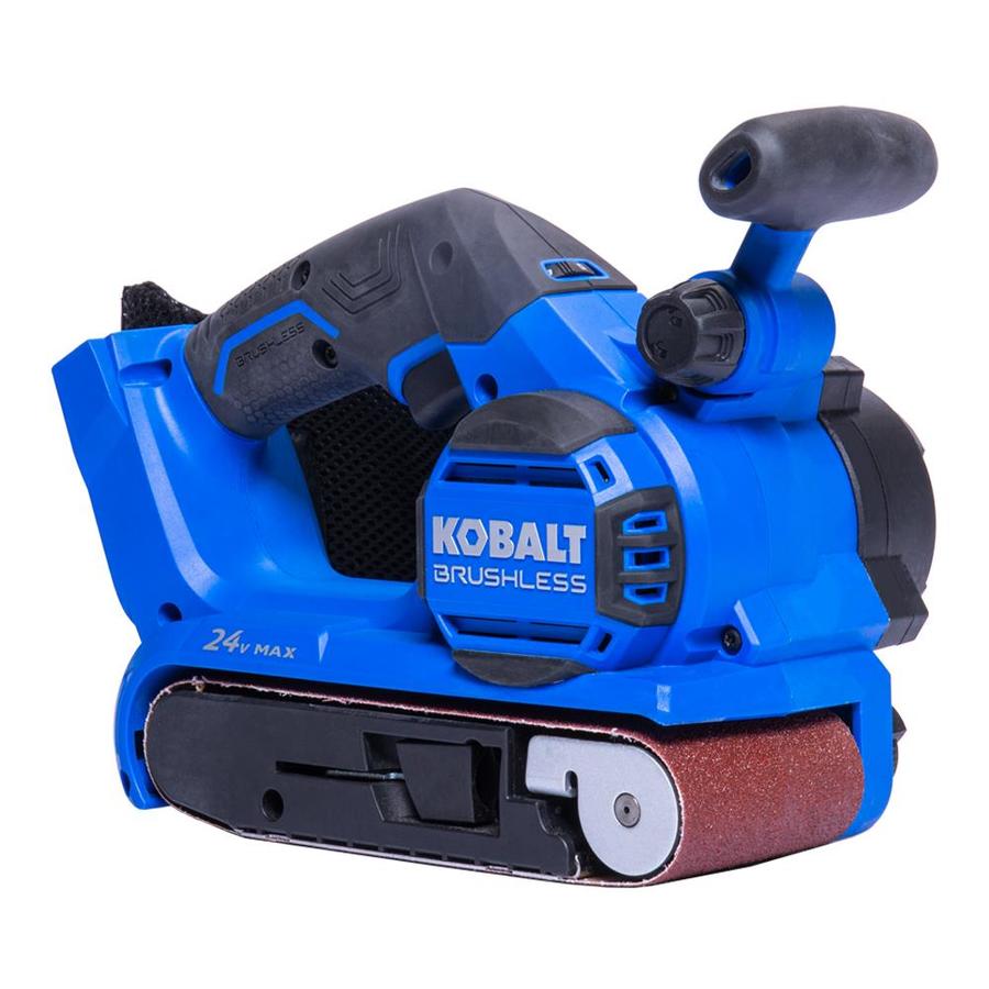 Kobalt Kobalt 24V MAX 24-Volt Brushless Cordless Belt Sander in the Power Sanders department at ...
