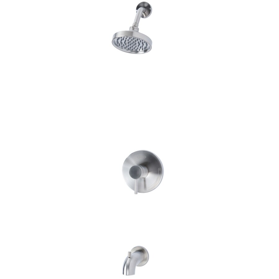 Jacuzzi Duncan Brushed Nickel Pvd 1Handle Bathtub and Shower Faucet