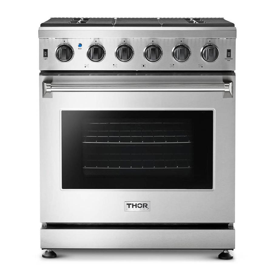 Thor Kitchen 5 Burners 4.5cu ft Convection Freestanding Gas Range