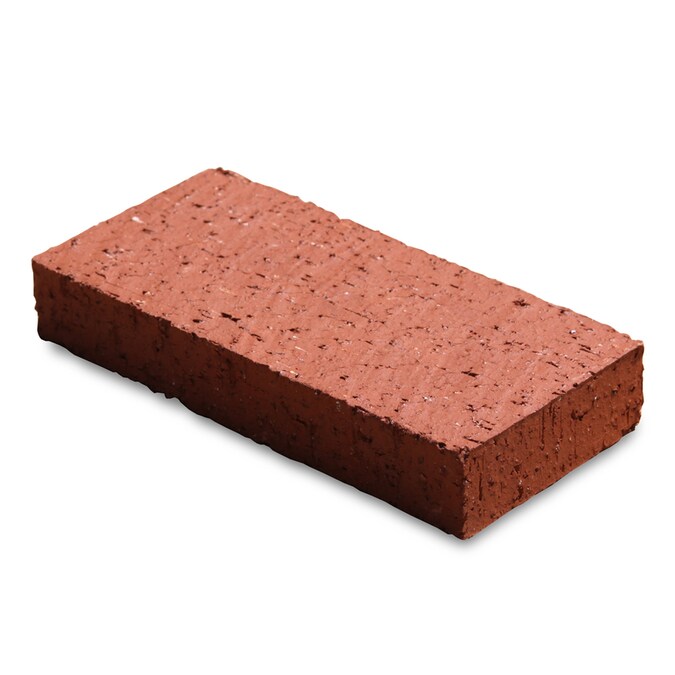 Pacific Clay 8-in x 3.75-in Common Split Red Brick in the Brick