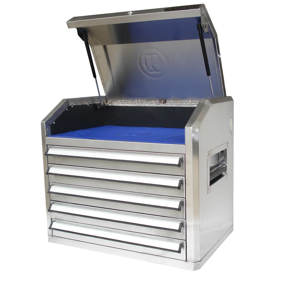 Shop Kobalt 23 2 In X 27 In 5 Drawer Tool Chest Silver At