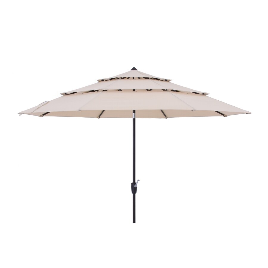 triple vented patio umbrella