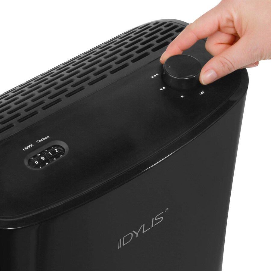 Idylis 3-Speed 139.5-sq ft HEPA Air Purifier in the Air Purifiers