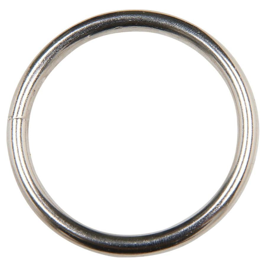 Blue Hawk Nickel-Plated O Ring in the 