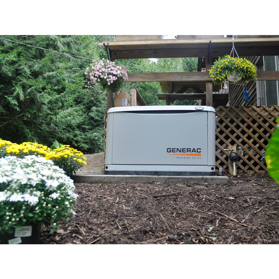 Generac Guardian 20,000-Watt (LP)/18,000-Watt (NG) Standby Generator ...