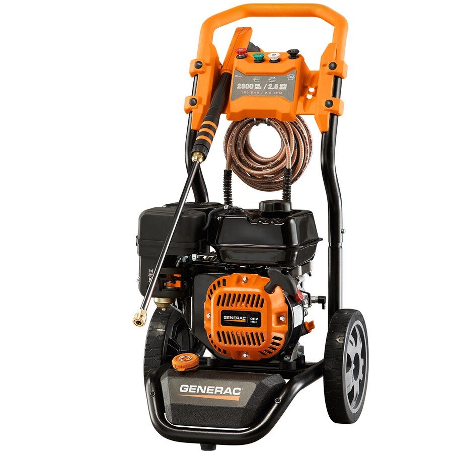 Generac 2800-psi 2.5-gpm Cold Water Gas Pressure Washer At Lowes.com