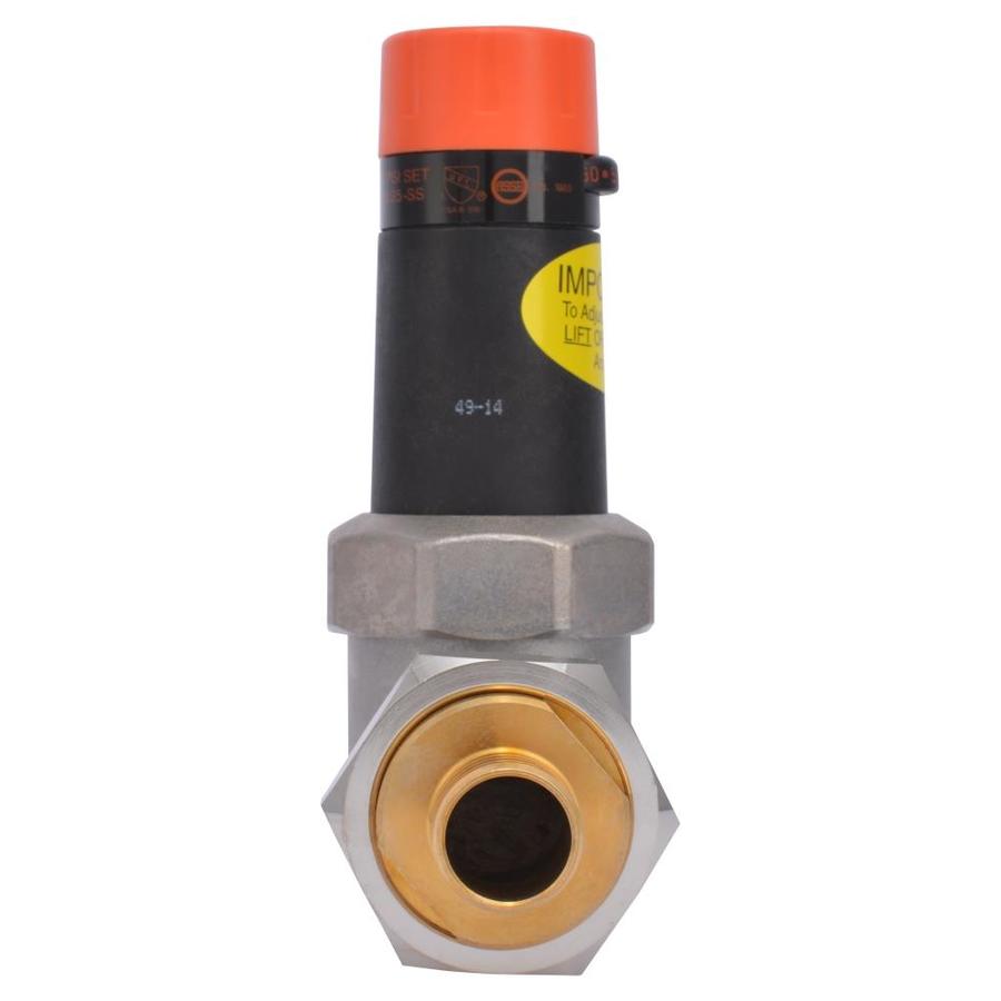 Cash Acme EB25 Stainless Steel 1-in PEX Barb Pressure Regulator Valve ...