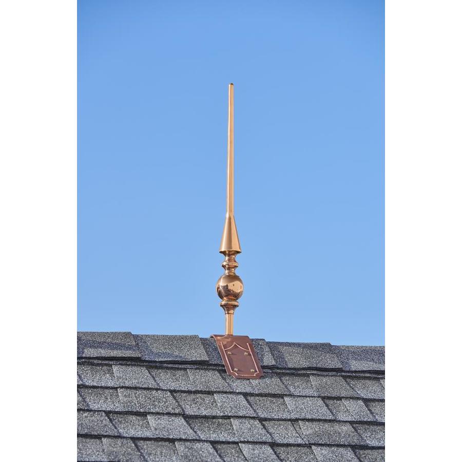 mounting weathervane on roof