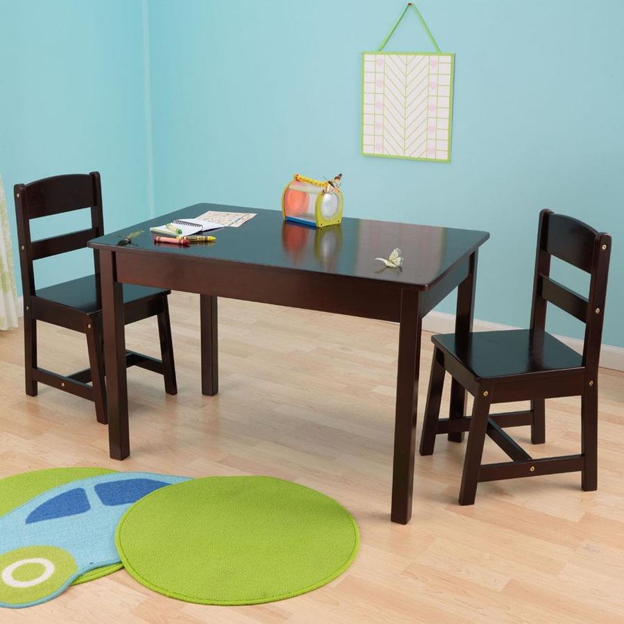 kidkraft table and chairs espresso
