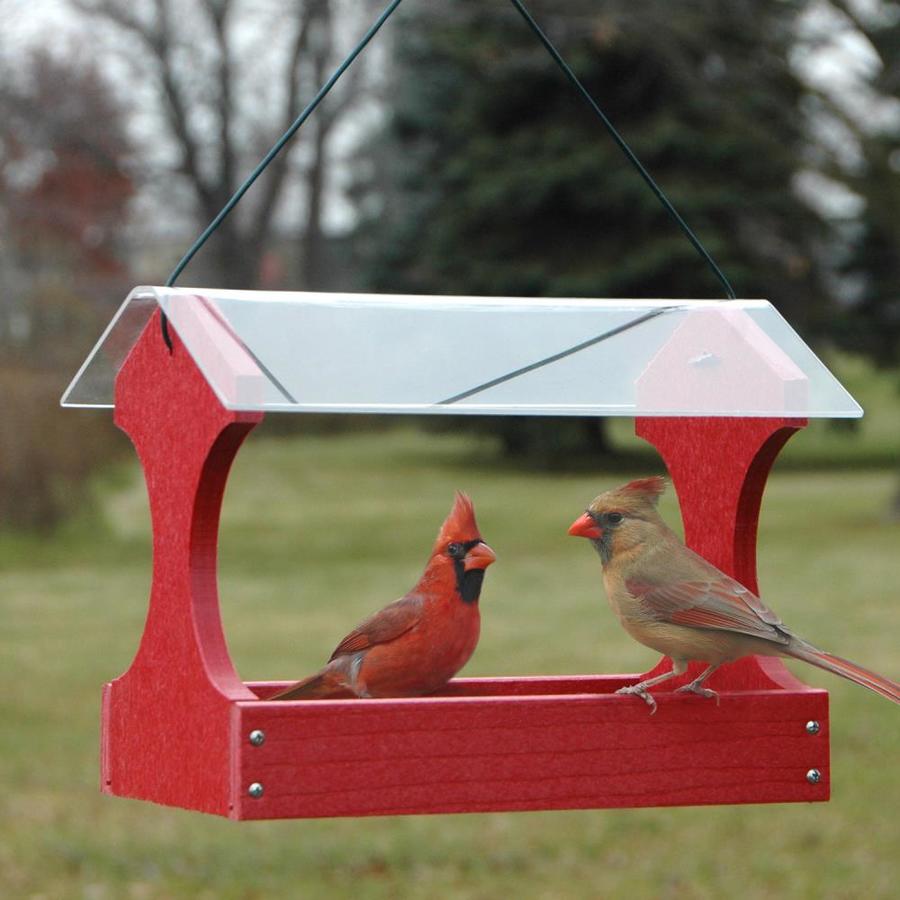 plastic extra large platform bird feeder