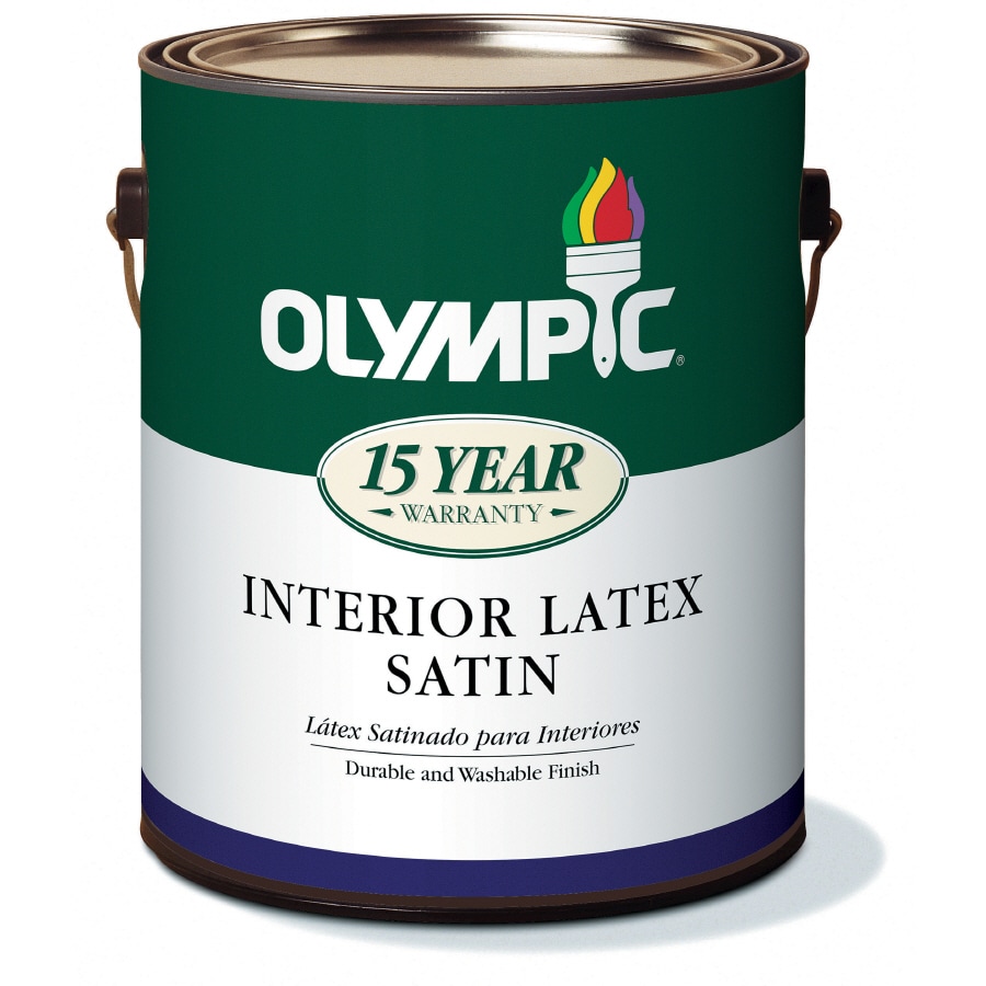 Olympic 1Gallon Interior Satin Multi LatexBase Paint at