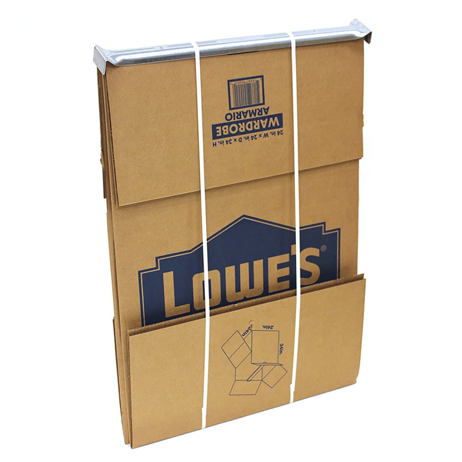Lowe S Large Wardrobe Box In The Moving Boxes Department At Lowes Com