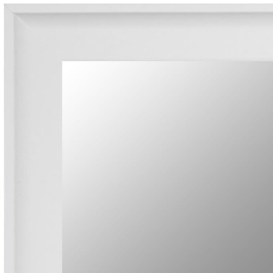 Gardner Glass Products 42in W x 36in H White MDF Modern/Contemporary