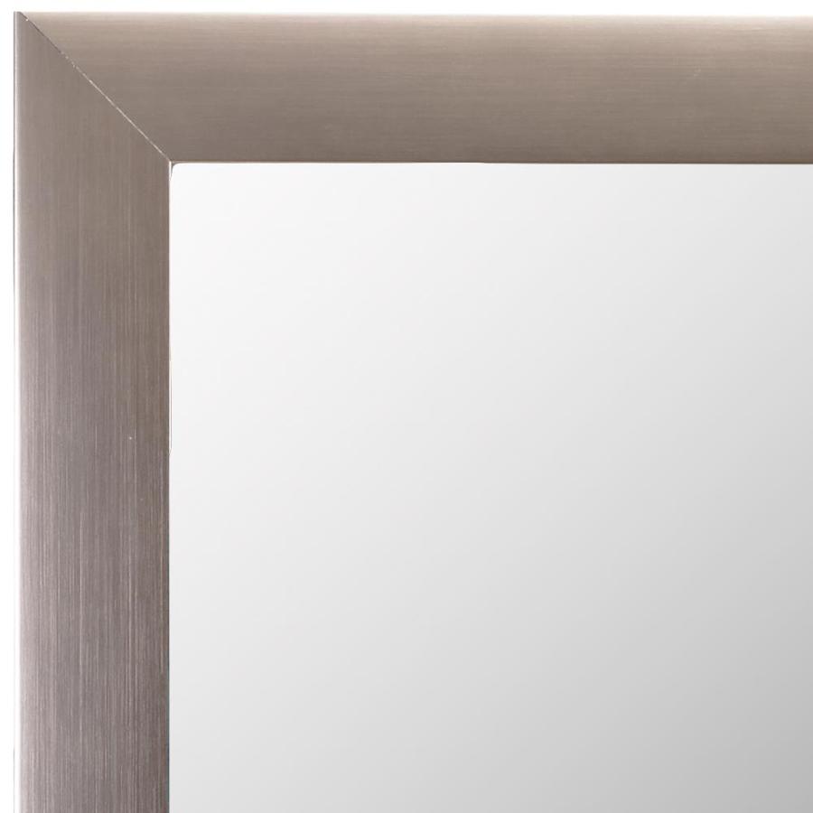 Gardner Glass Products 24in W x 30in H Silver MDF Modern/Contemporary