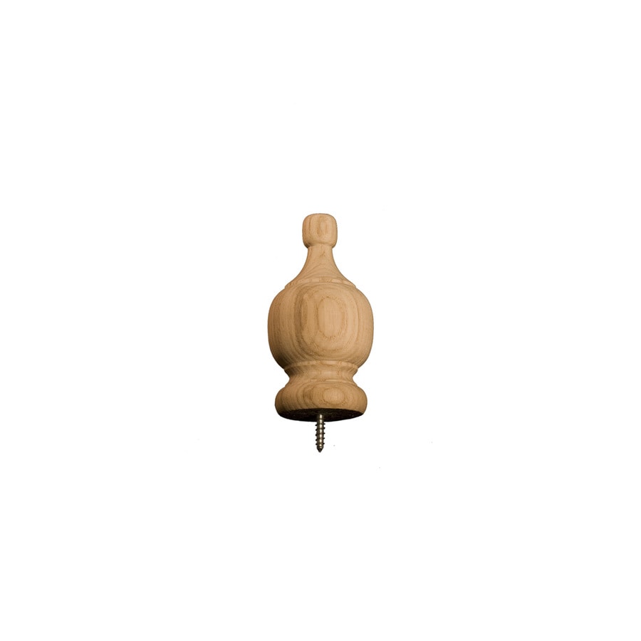 wooden finials for crafts