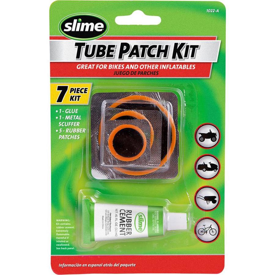 slime tube patch kit dry time
