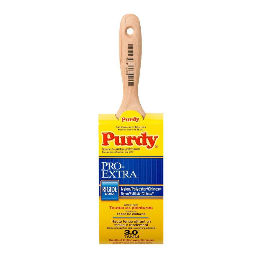 Purdy ProExtra Pip ProExtra Nylon Polyester Blend Flat Paint Brush in the Paint Brushes