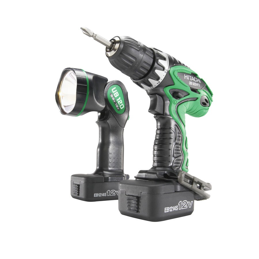 Hitachi 12Volt 3/8in Cordless Drill with Battery and Hard Case in the