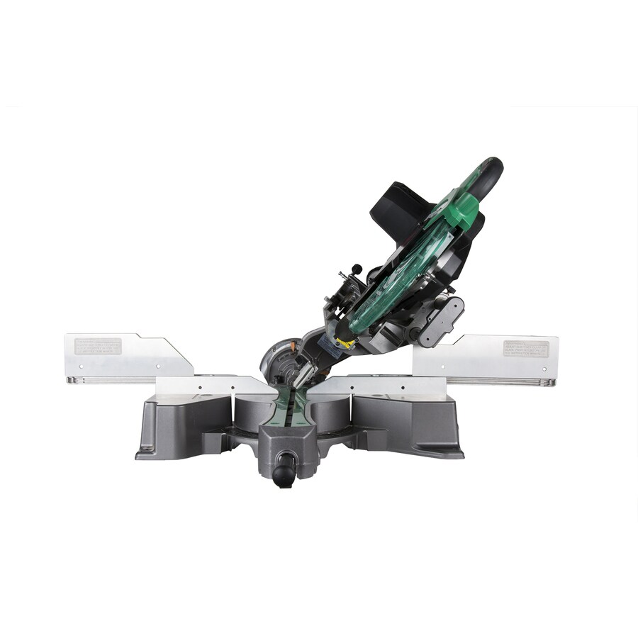 Hitachi 12in 15Amp Dual Bevel Sliding Compound Miter Saw in the Miter