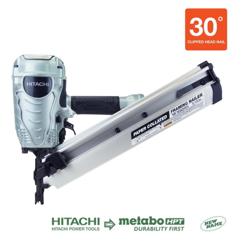 Hitachi Pneumatic Framing Nailer In The Nailers Department At Lowes Com