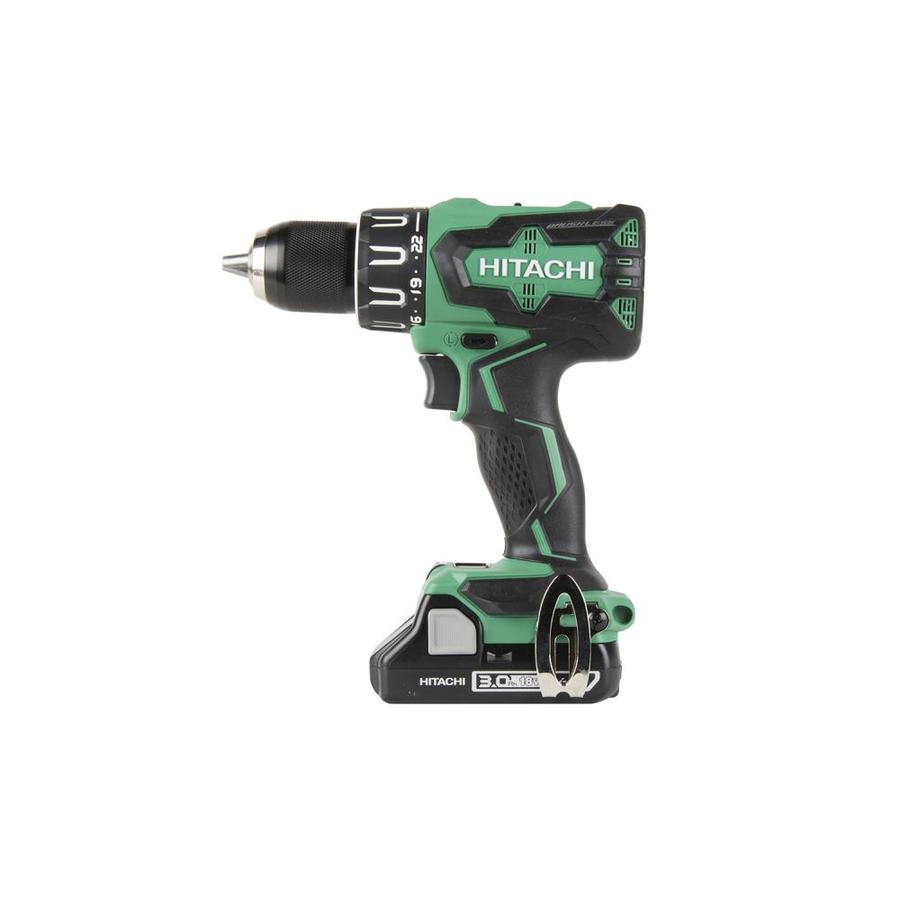 Hitachi 1/2in 18Volt Variable Speed Brushless Cordless Hammer Drill