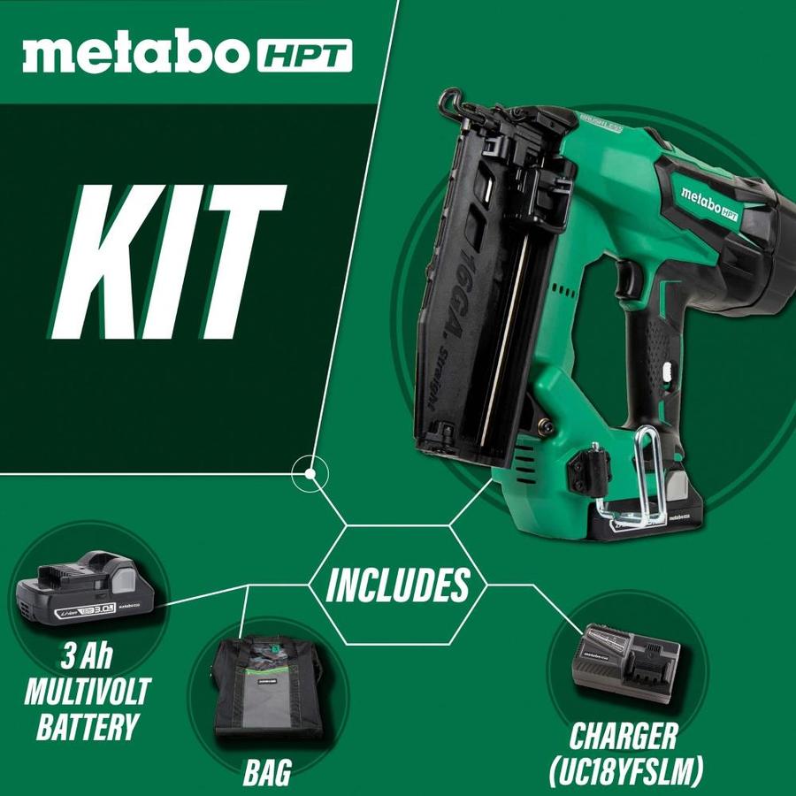 metabo finish nailer cordless