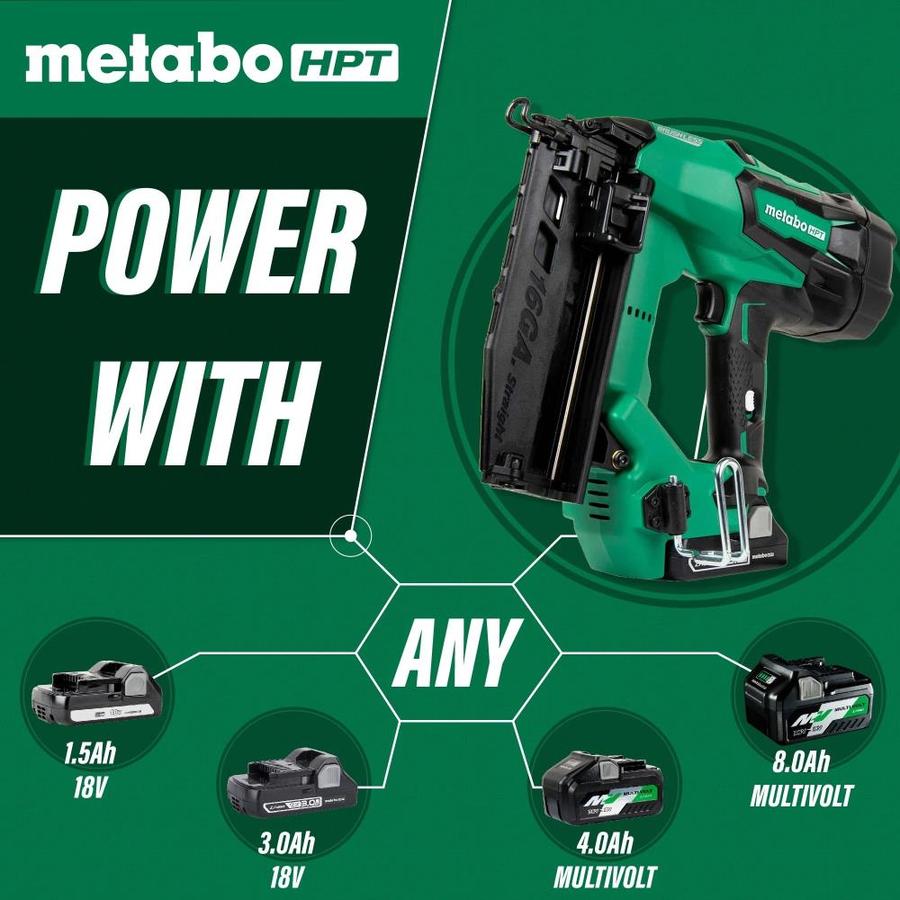 metabo finish nailer cordless