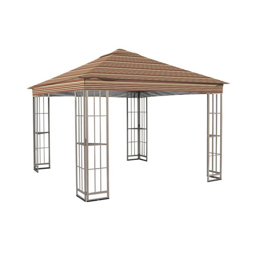 Garden Winds Replacement Canopy Top Cover For SJ109DN Gazebo 350 Stripe ...