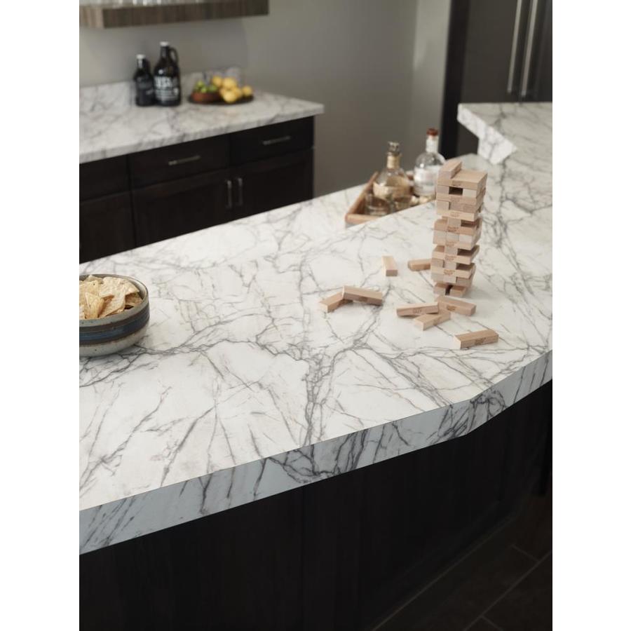 Formica Brand Laminate 180fx 60in W x 144in L Quartzite Bianco Scovato Laminate Sheet in the