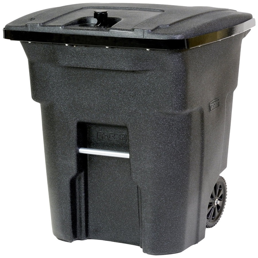 Shop Toter 64Gallon Blackstone Outdoor Wheeled Trash Can at