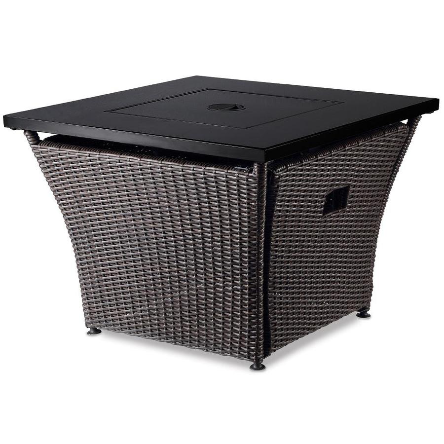 Blue Rhino 32-in W 50000-BTU Steel Fire Table in the Gas Fire Pits