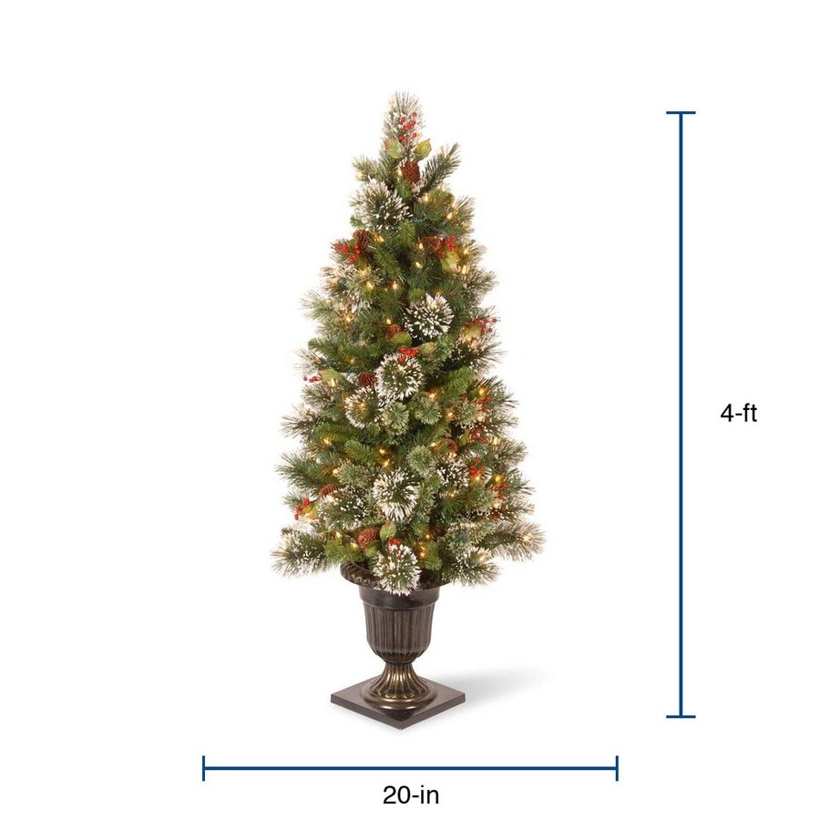 4 ft white christmas tree