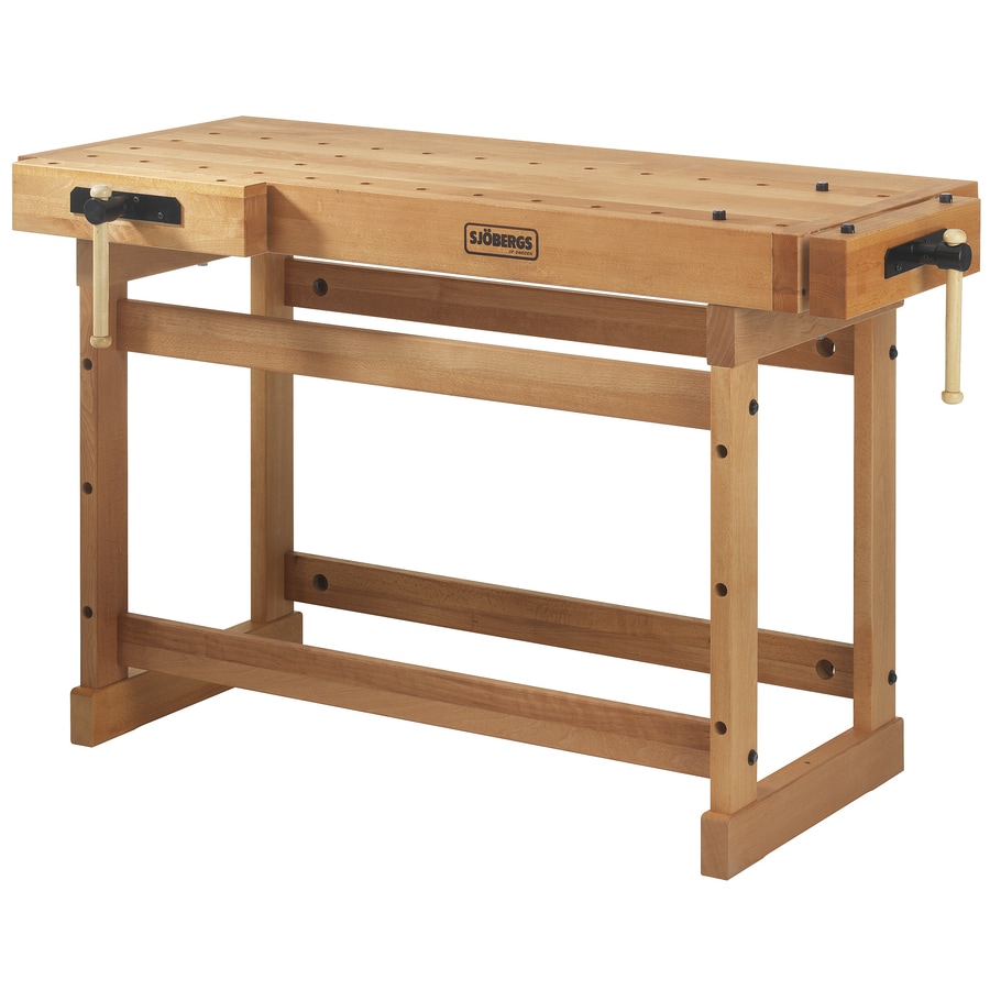 shop sjobergs 27.937-in w x 35.437-in h wood work bench at