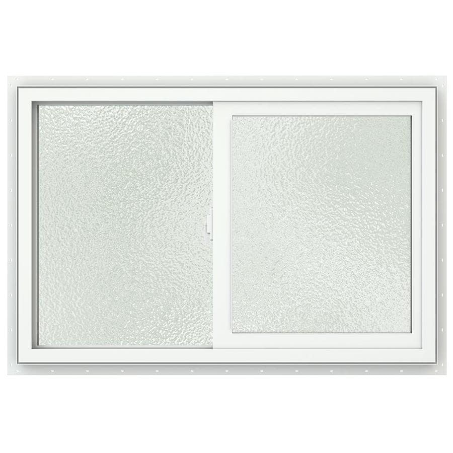 JELD-WEN V-2500 35.5-in X 23.5-in X 3-in Jamb Left-Operable Vinyl New ...