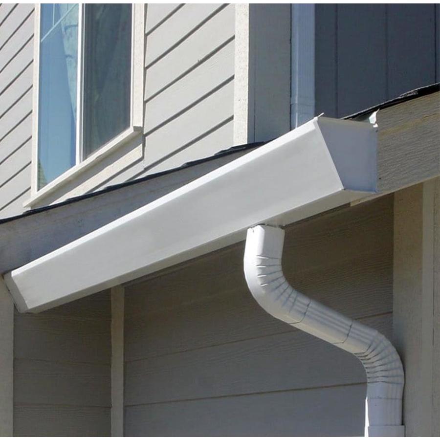 Gibraltar Building Products Metal K Style (Left) Gutter End Cap in the Gutter End Caps