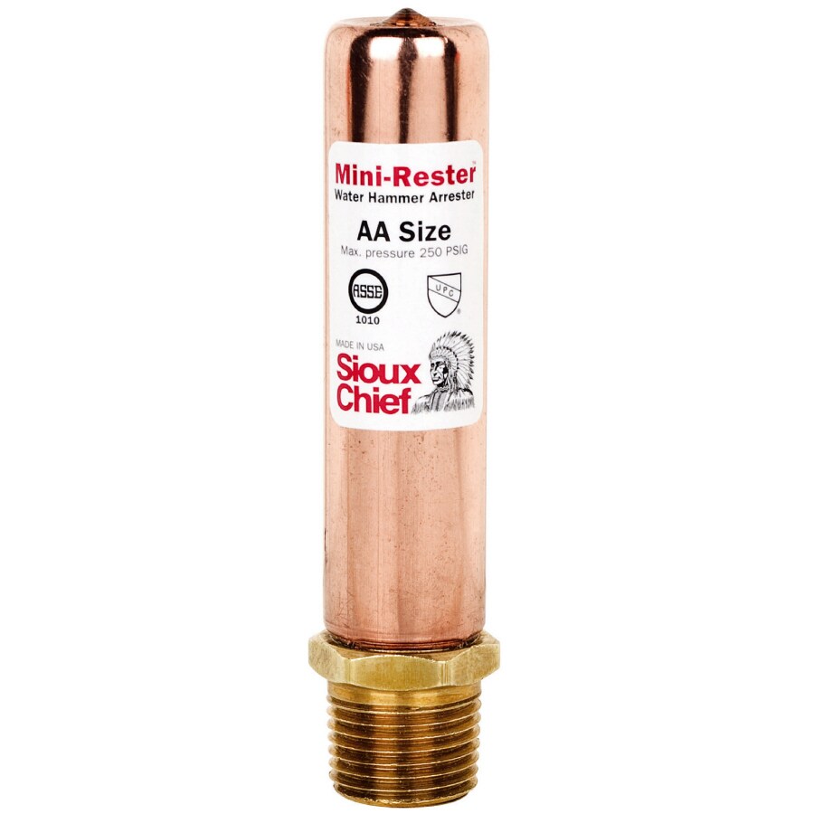 Details about   SIOUX CHIEF 652-A 1/2X6 1/2 HYDRA-RESTER HAMMER ARRESTOR TYPE L NEW 266957 